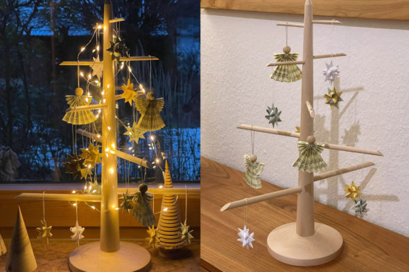 Weihnachtsbaum drechseln